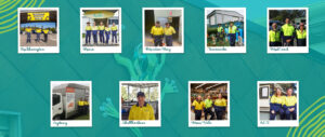 Resource Recovery Australia Waste2Wages team